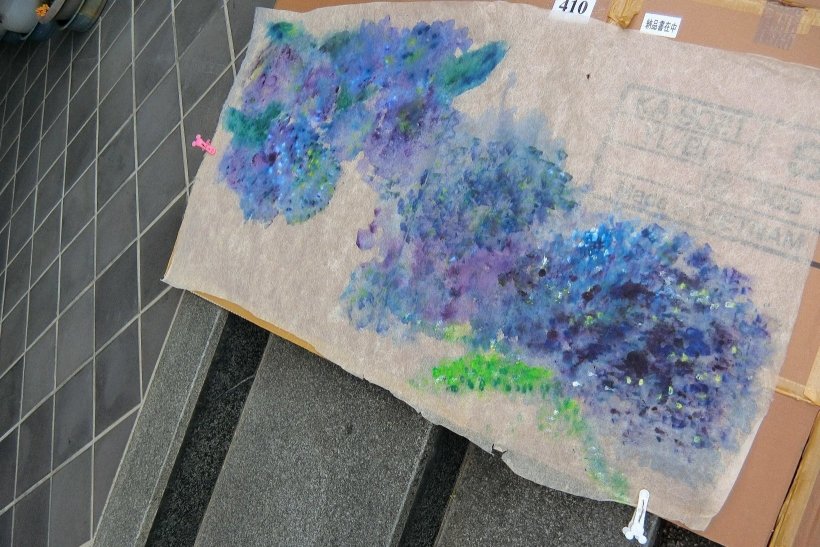 アジサイのイラスト