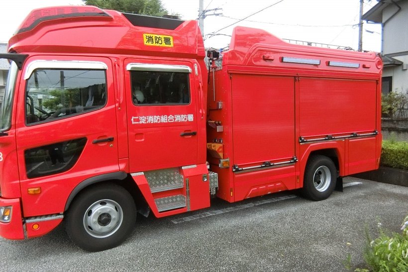 消防車の写真