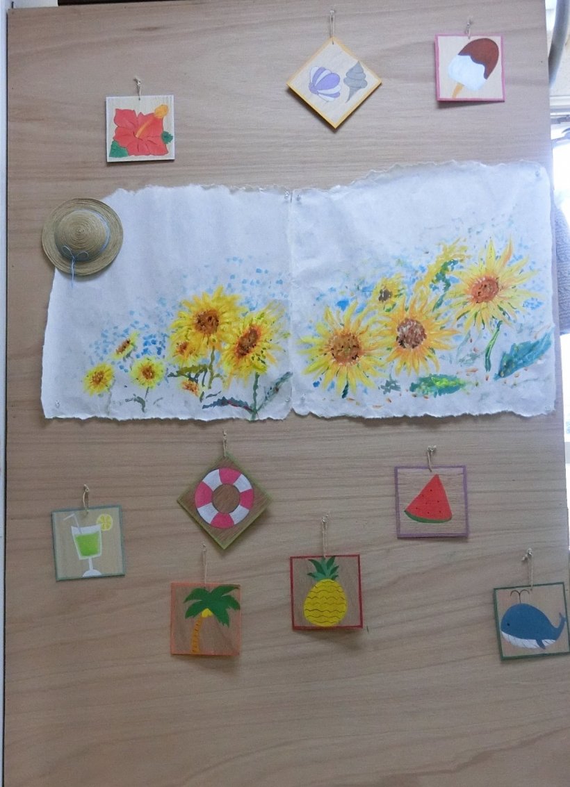 夏の飾りの写真