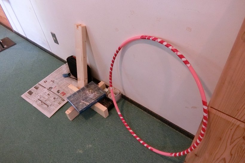 木工工作中の写真