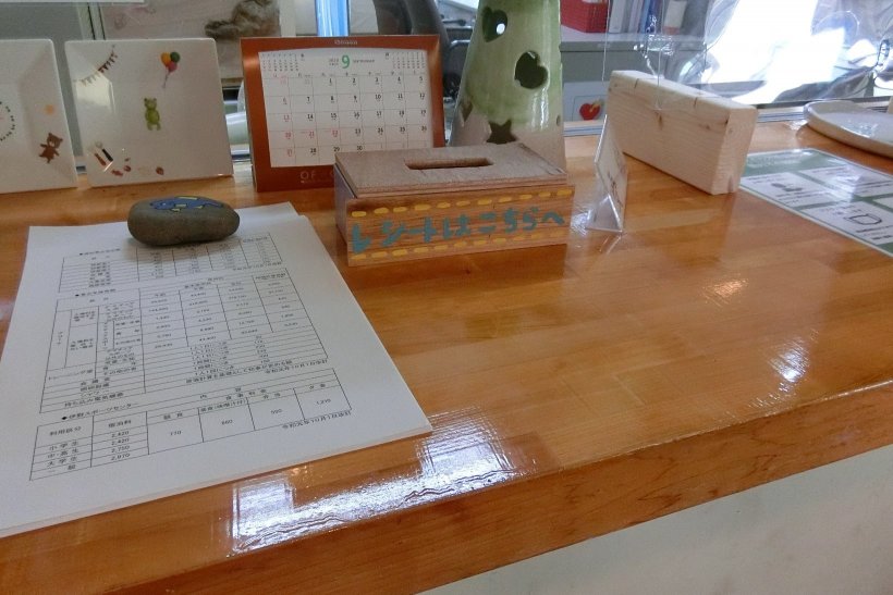 レシート入れの写真