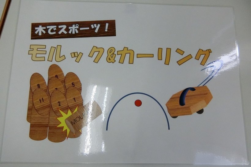 木でスポーツ！看板