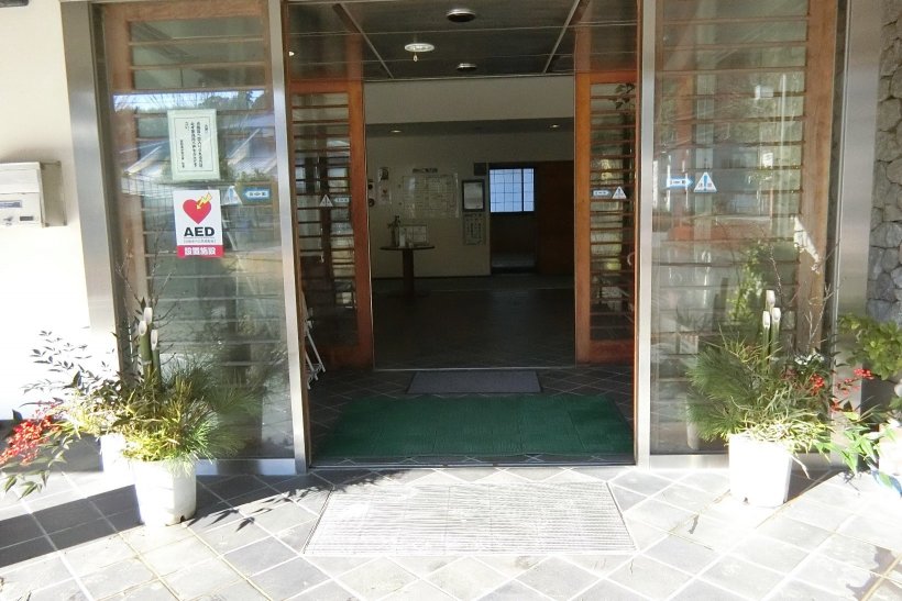 職員お手製の門松