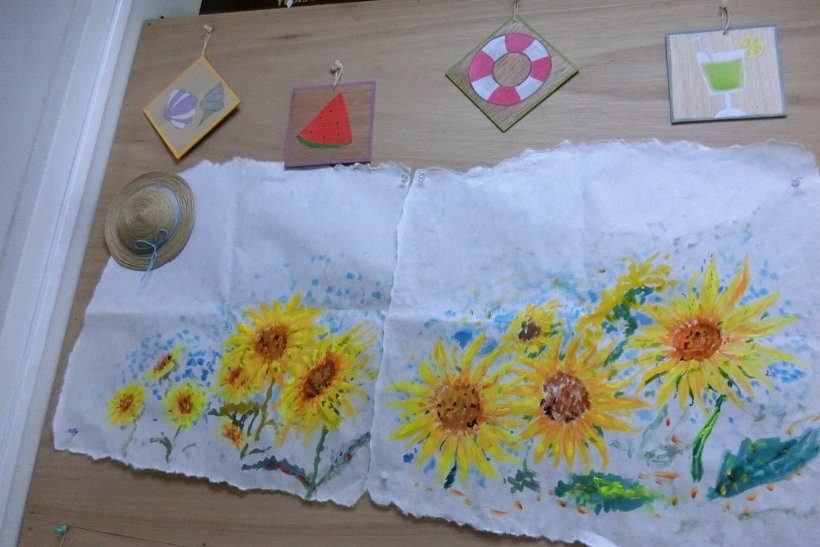 夏の飾り　写真