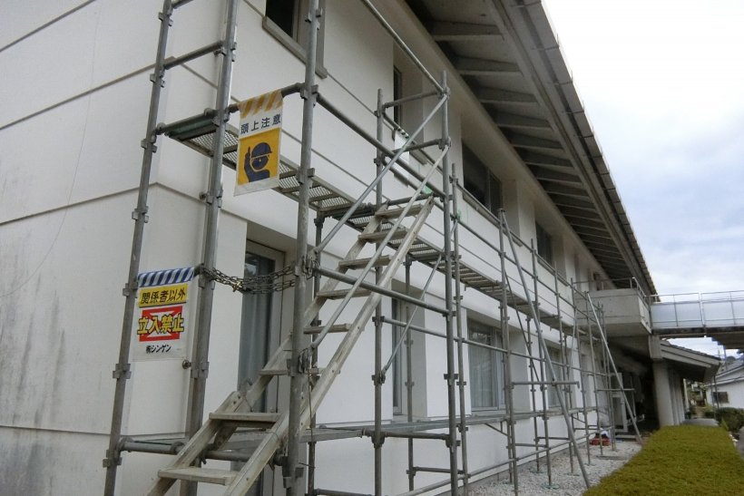 工事作業用足場