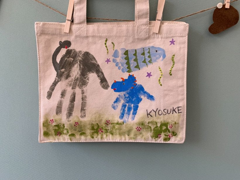 オリジナルバッグの完成