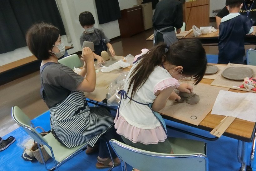 親子陶芸教室