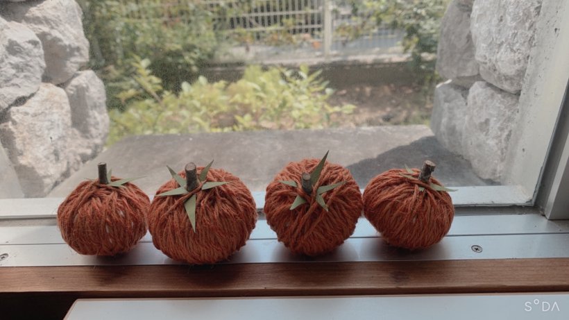 かぼちゃのかざり