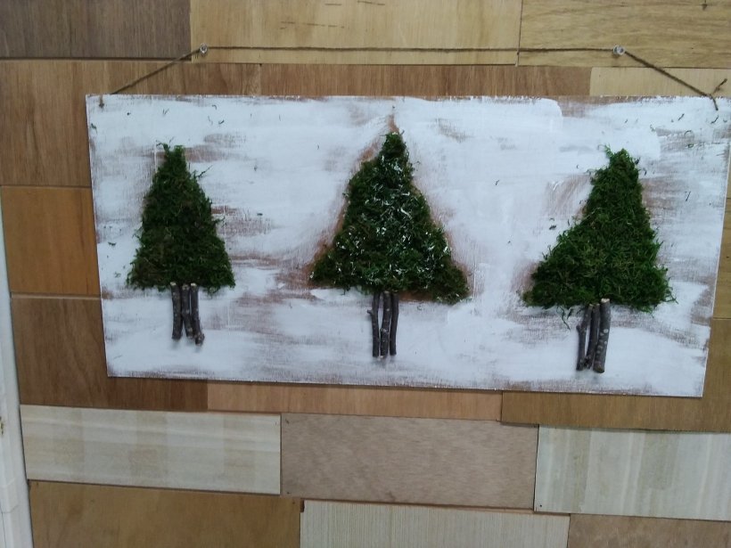 3つ並んだツリー