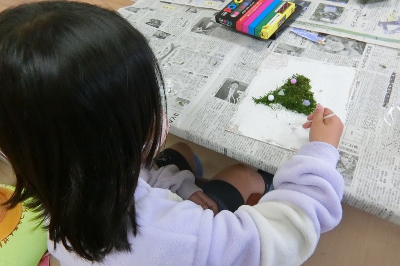 ツリーの制作中