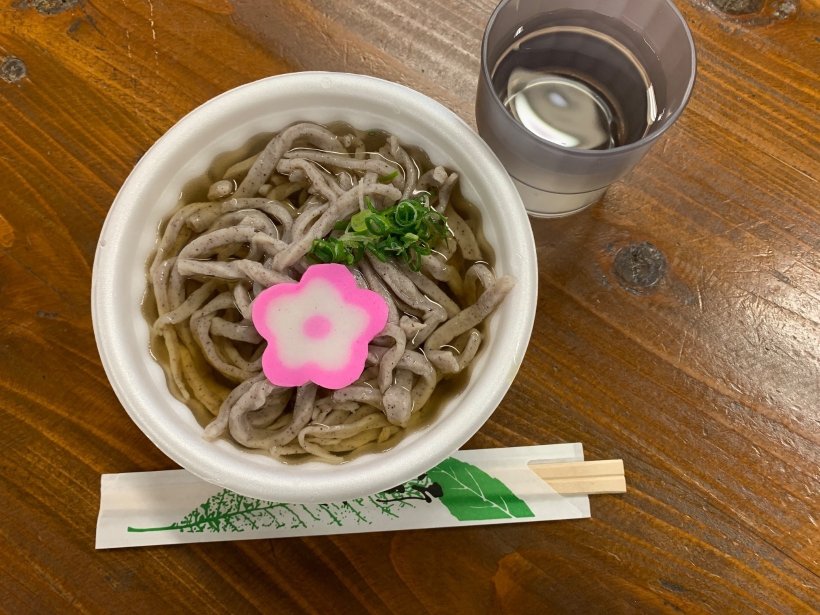 手作りのお蕎麦