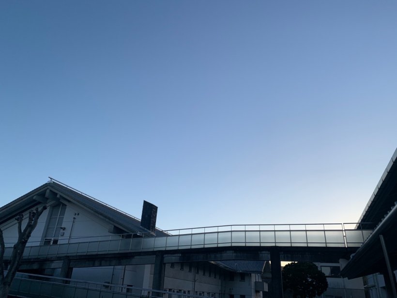 夕方の空