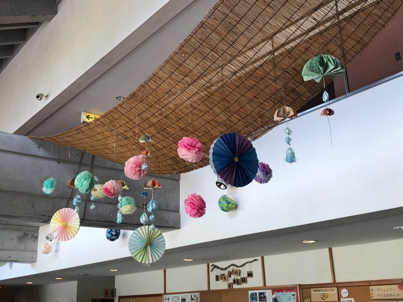 色とりどりのガーランド