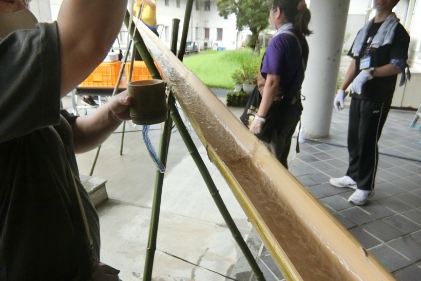 流しそうめん①