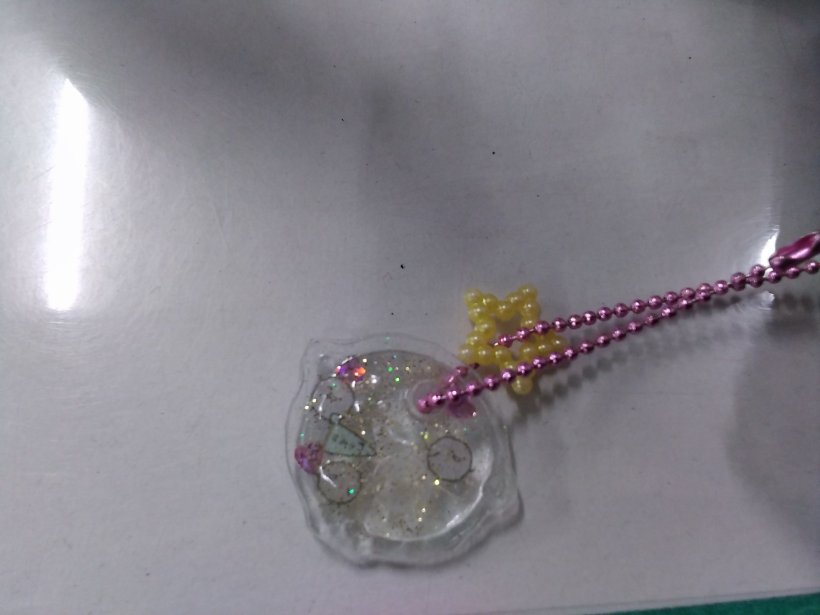 星と手づくりキーホルダー