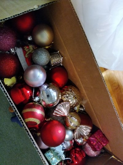 クリスマスツリーの飾り