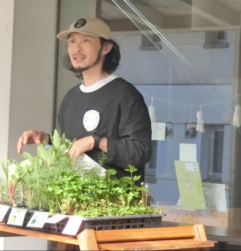 説明中