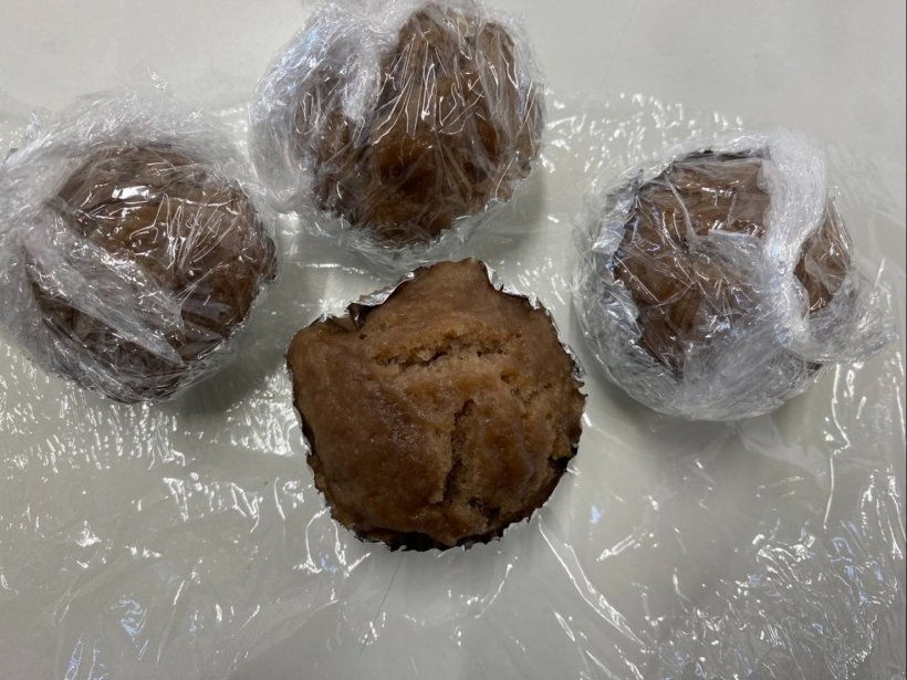 羊羹のケーキの差し入れ