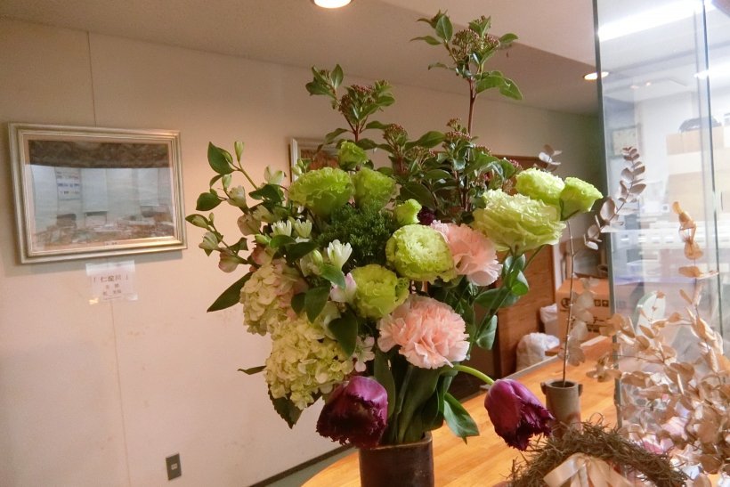 花瓶に入った花