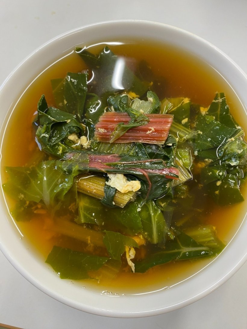 スイスチャードのスープ