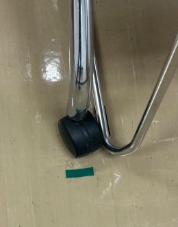 机の目印テープを貼りなおした後