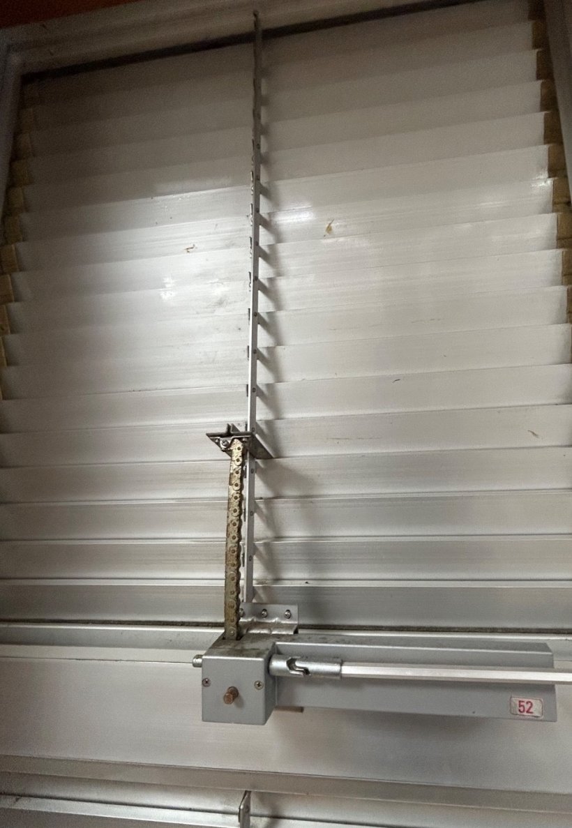 綺麗になった排煙口