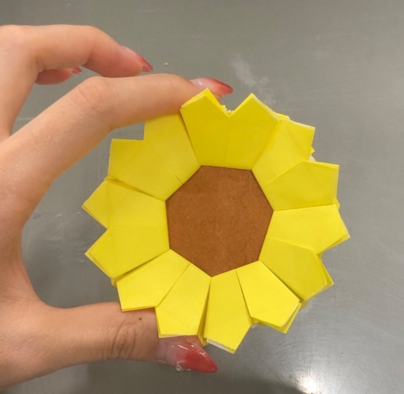 折り紙で作った折り紙