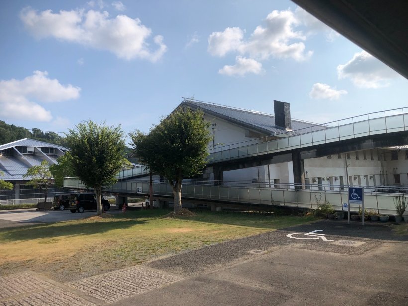 施設からみた風景