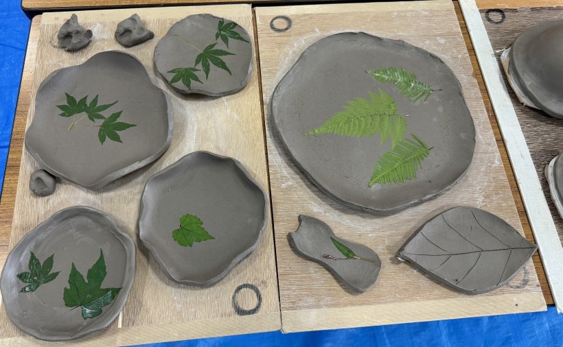 葉っぱのお皿
