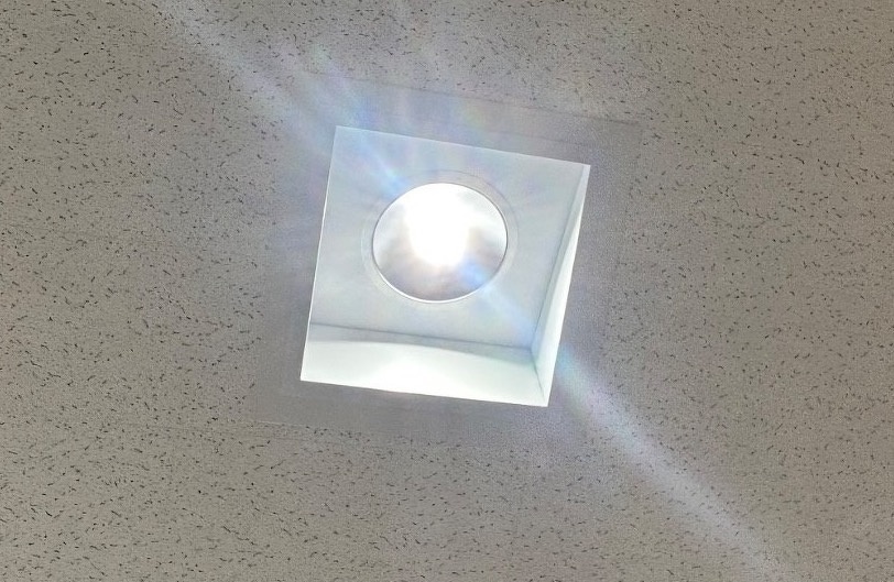 LEDライトが点灯している