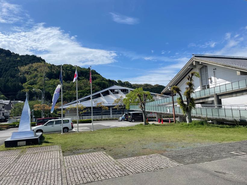 施設から見た景色