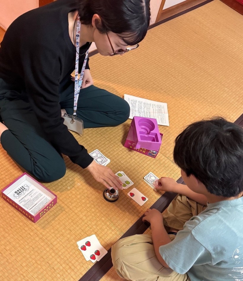 カードゲームを2人でしている