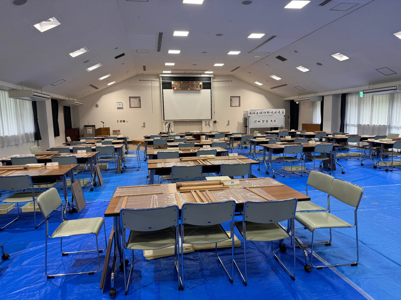 会場が出来上がった