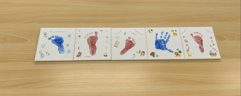 完成したメモリアルアート