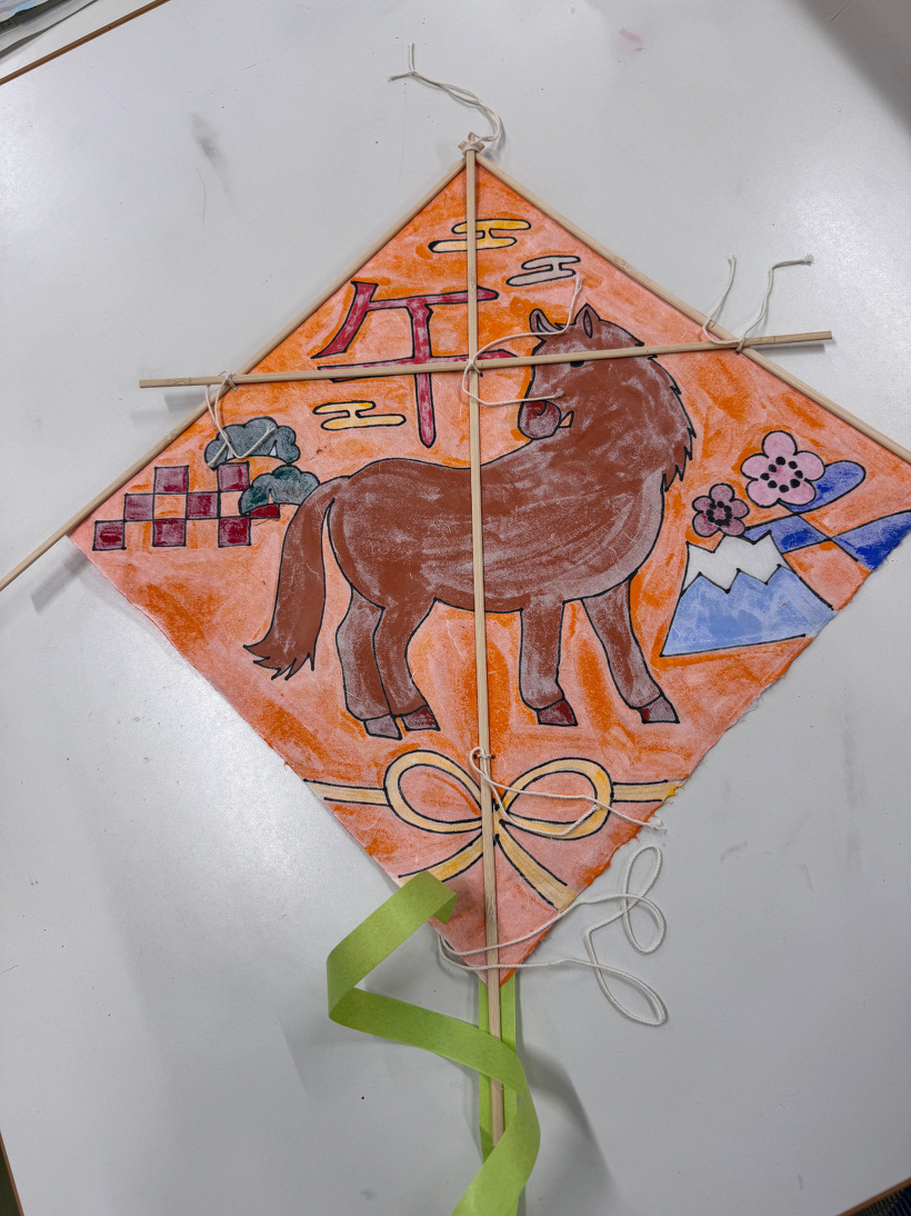 凧の裏面