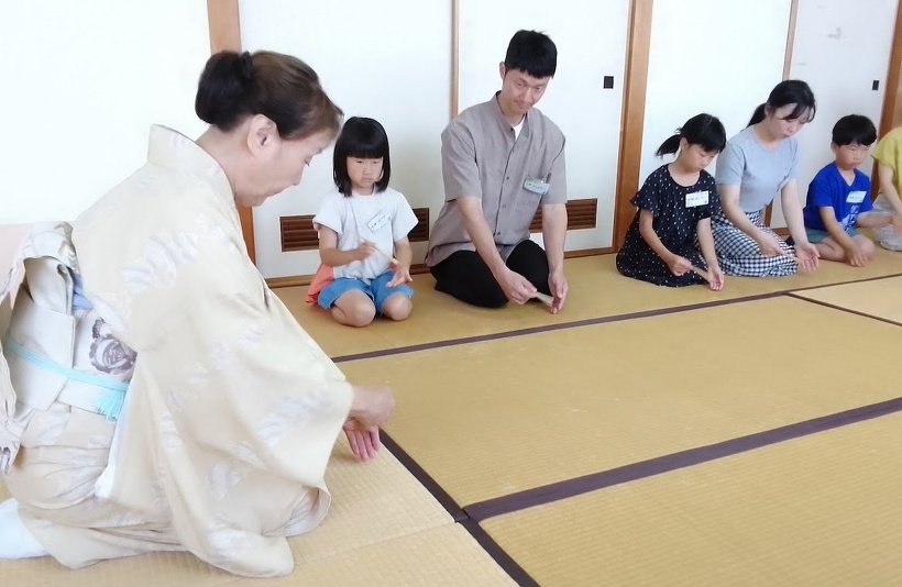 お点前の練習